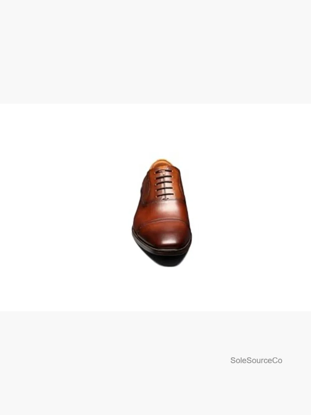 Men's Cap Toe Oxfords - Smooth Leather, Cushioned Footbed, Durable Rubber Sole